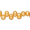 Freshwater pearl 1pkg1, top-drilled rice, 15 inch tangerine 8x7mm-10x8mm cultured image number 0