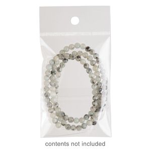 Bag, Clean-Vu&reg;, plastic, clear, 3x2 inches with hole. Sold per pkg of 100.