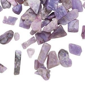 Charoite 1pkg10g, undrilled inlay chip natural mini