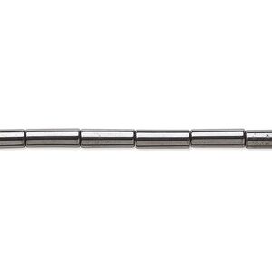 Hemalyke&trade; 1pkg1, tube bead 15.5-16 inch 9x3mm