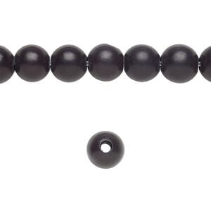 Magnesite 1pkg10, round bead 8mm