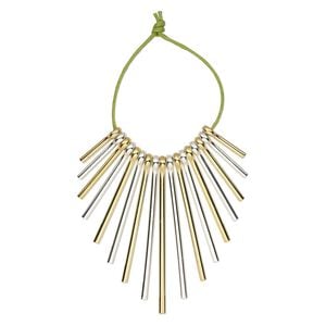 Focal, gold- and silver-plated brass, 20-59mm graduated fan. Sold per 17-piece set.