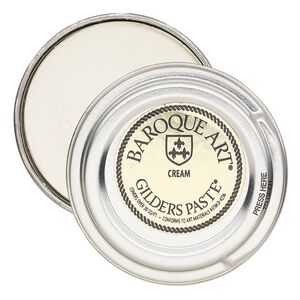 Wax paste, Gilders Paste&reg;, pkg/1-ounce tin, cream.