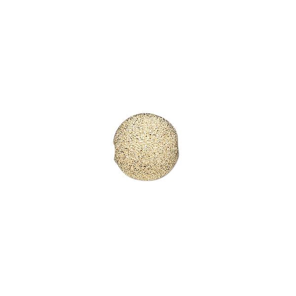 Bead 1pkg1 14Kt gold-filled, 10mm stardust round image number 0
