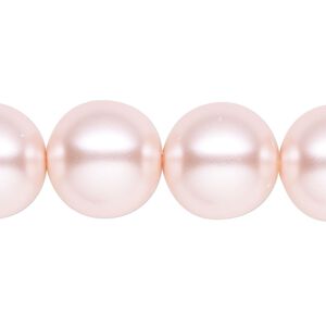 Pearl 1pk rosaline, Celestial Crystal&reg; 16mm round 15.5-16 inch