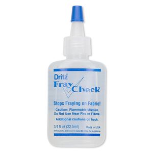 Adhesive, Dritz&reg;Fray Check&trade;, pkg/0.75-ounce bottle, clear.