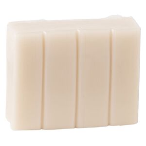 Polymer clay, Sculpey&reg; PREMO, white translucent. Sold per 2-ounce bar.