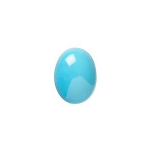 Sleeping beauty turquoise 1pkg1, calibrated oval cab 16x12mm