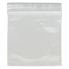 Bag, Tite-Lip&trade;, anti-tarnish plastic, transparent clear, 3-inch top zip. Sold per pkg of 1,000. image number 1