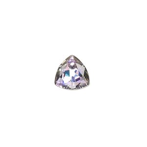 Drop 1pk crystal vitrail light P, Crystal Passions&reg; 10.5mm pendant trilliant cut 6434