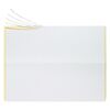 Adhesive strip, Art Edge&trade;, EVA foam, white glitter, 2mm. Sold per 10-inch sheet. image number 0