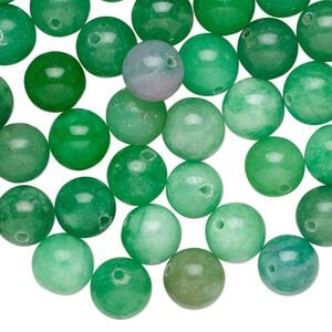 Quartz 1pkg100, round bead mix 7-9mm