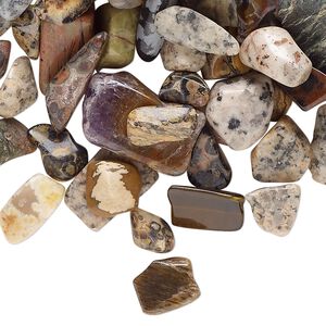 Multi-gemstone 1pkg50g, undrilled inlay chip natural mix mini