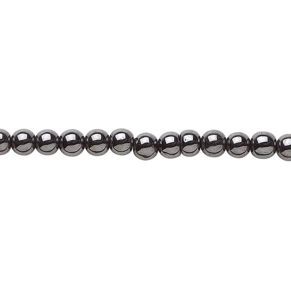 Hemalyke&trade; 1pkg1, round bead 15.5-16 inch 4mm image number 0