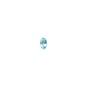 Apatite 1pkg1, hand-cut faceted oval gem natural 5x3mm
