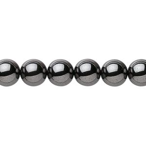 Hemalyke&trade; 1pkg1, round bead 15.5-16 inch 8mm