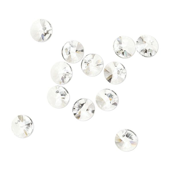 Drop 720pk crystal, Swarovski&reg; 6mm pendant mini disk 6428 image number 1