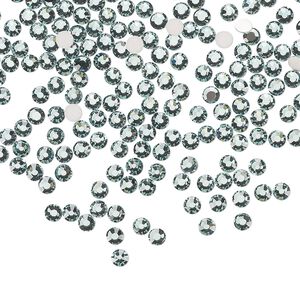 Flat back 144pk smoked sapphire foil back, Preciosa MAXIMA Czech crystal rhinestone 2.5-2.7mm chaton rose round SS9