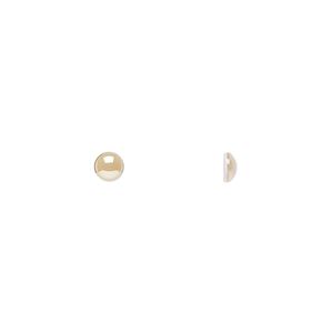 Cabochon 1440pk crystal golden shadow, Swarovski&reg; 3.8-4mm hotfix SS16 2080/4