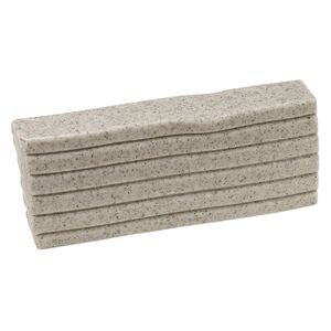 Polymer clay, Sculpey&reg; PREMO, grey granite. Sold per 8-ounce bar.