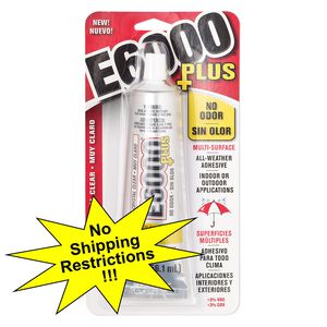 Adhesive 1pkg1 E6000&reg; Plus, 0.9 fl oz.