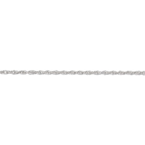 Chain 1pkg1 sterling silver rope, 1mm triple, Gossamer&trade; 50 foot unfinished image number 0