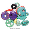 Magnesite 1pkg1, mixed shape drop 1/2 lb mix 20mm-54x33mm image number 1