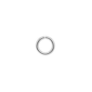 Jump ring 1pkg20 sterling silver, 9mm round, 16 gauge / 6.6mm inside diameter