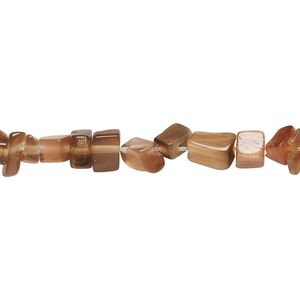Bead, cat's eye glass (fiber optic glass), dark taupe, small chip. Sold per 32-inch strand.