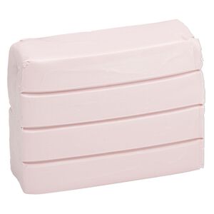 Polymer clay, Sculpey&reg; PREMO, light pink. Sold per 2-ounce bar.