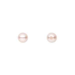 Pearl 300pk rosaline, Preciosa Czech crystal 6mm half-drilled round