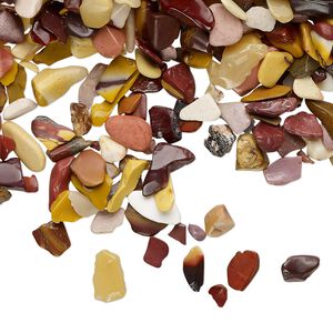 Moukaite jasper 1pkg2oz, undrilled inlay chip natural mini