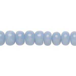 Angelite 1pkg1, hand-cut rondelle bead 15.5-16 inch 8x5mm