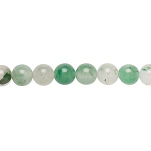 Madagascar quartz 1pkg1, round bead natural 15.5-16 inch 6mm