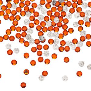Flat back 1440pk hyacinth, vintage Preciosa Czech crystal hotfix rhinestone 2.7-2.9mm chaton rose round SS10