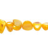 Mother-of-pearl shell 1pkg1, top-drilled chip bead 30 inch orange-yellow small to extra-large image number 0