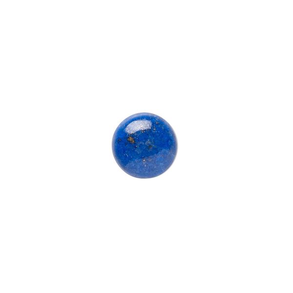 Lapis lazuli 1pkg4, calibrated round cab natural 10mm image number 0