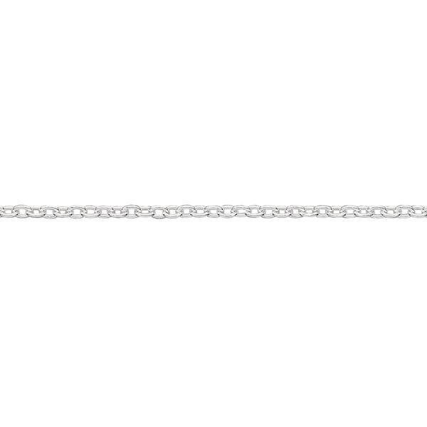 Chain 1pkg1 sterling silver cable, 1.1mm, Gossamer&trade; 50 foot unfinished image number 0