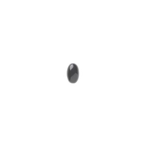 Black onyx 1pkg16, calibrated oval cab 5x3mm