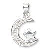 Crescent moon pendant