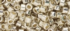 silver duracoat beads