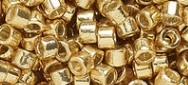 gold duracoat beads