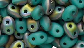 half coated beads