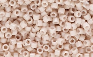 Glass enameled beads