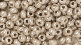 Beige Luster finished beads