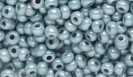 Blue Luster finished beads