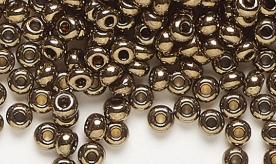 Golden Bronze finished beads