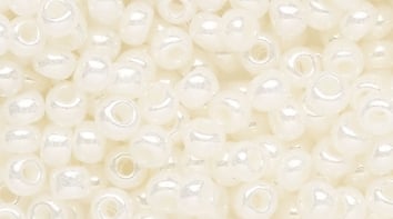 Pearl Luster finished beads