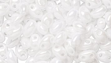 Snow White Luster finished beads