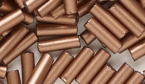 Soft Gold Metallic Finished beads